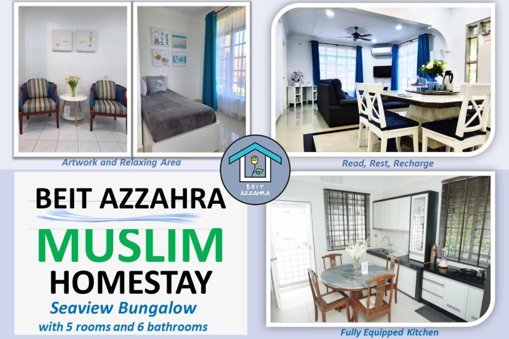 Beit Azzahra Private Pool Villa At Pantai Batu Hitam Kuantan Exterior photo